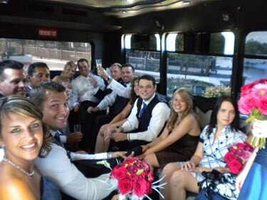 Party Bus Detroit Wedding